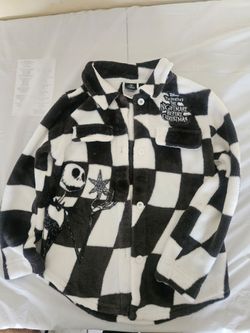 Kids sweater flannel for $10.00 size m