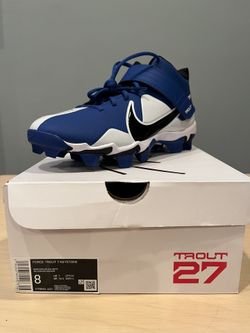 Nike Force Trout 7 Keystone - Model CT0831-402 - Mens Size 8 Baseball Cleats