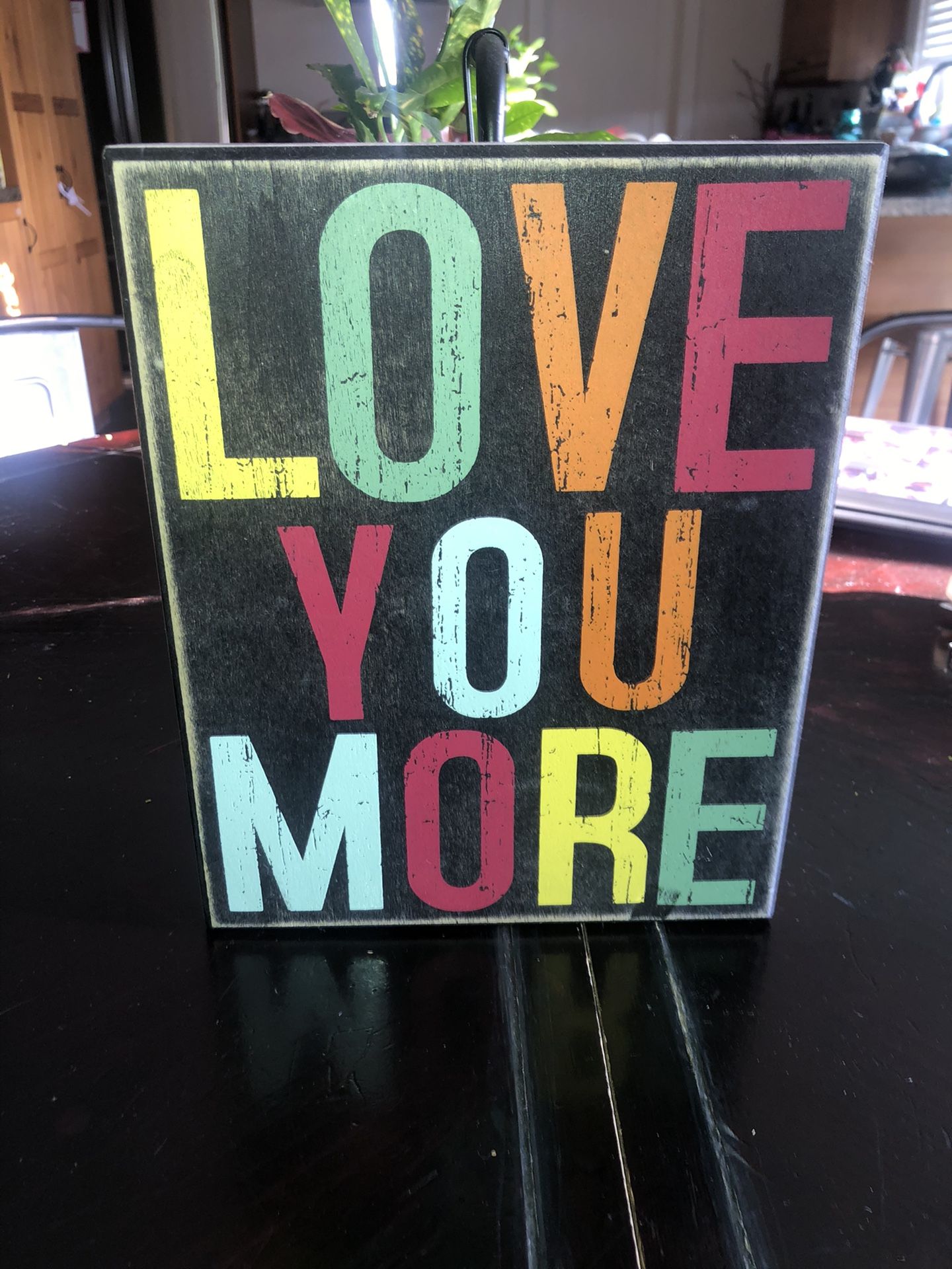 Love You More • Wall decor // Sign