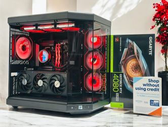 🦊 FOX 107 🦊FINANCE AVAILABLE 🦊 FOX CUSTOM GAMING PC | RIG |TOWER |IAMD RYZEN 9-7900X | RTX 5080 | 32 GB DDR5 RAM | 2 TB NVME SSD | WIN 11