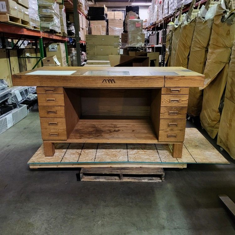 Large Sturdy Wooden Work Bench for Sale in Phoenix, AZ - OfferUp