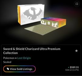 Pokémon Sword & Shield Charizard Ultra Premium Collection