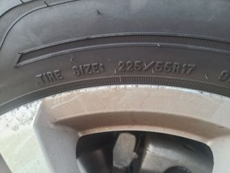 Two car tires