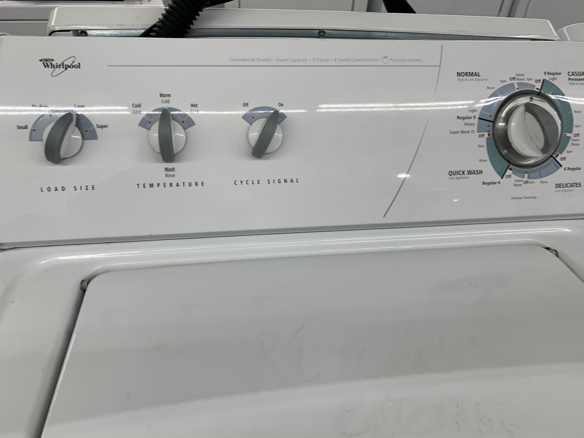 Whirlpool Washer - Heavy Duty! 13 Options! Super Capacity! 30-Day Guarantee! Delivery Available Today