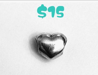 Vintage Pandora Heart Charm
