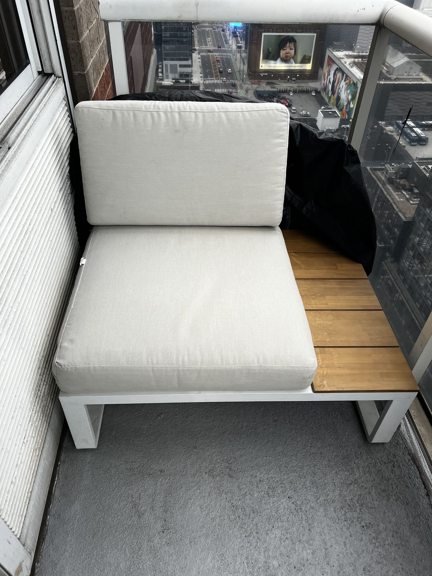 Article Outdoor Lounge Seat With Table 