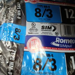 New Romex Wire 8/3