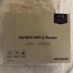 WiFi 6 Router - NETGEAR Nighthawk 