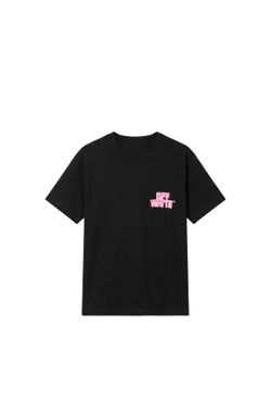 Off-White Black & Pink Pocket Logo Graphic T-Shirt – New with Tags (Authentic)