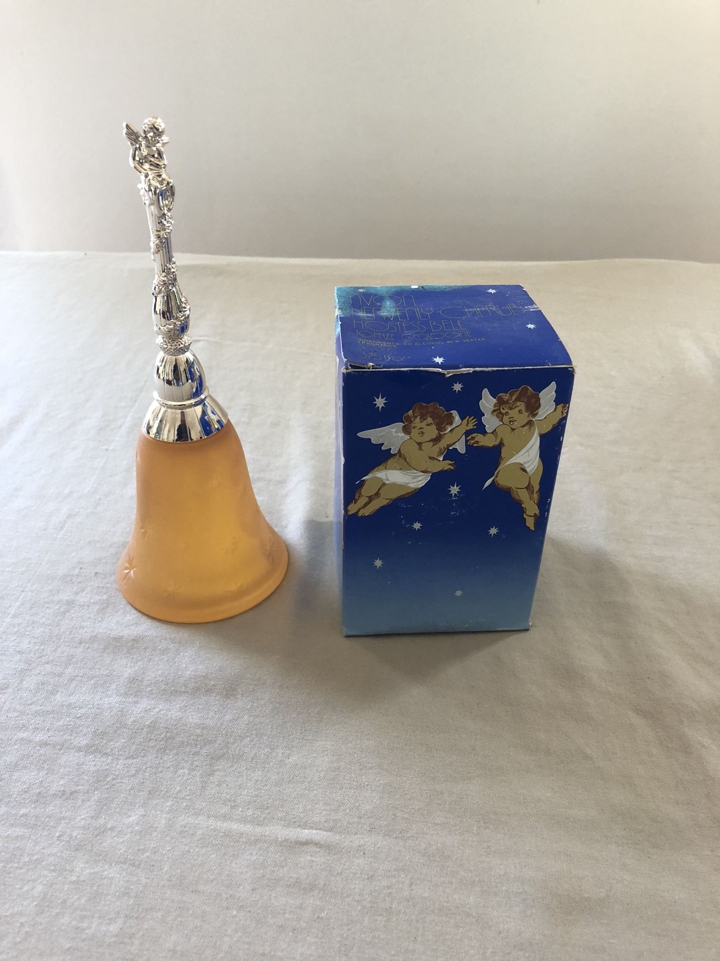 Avon Heavenly Cherub Hostess Bell