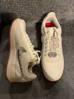 Travis Scott x Nike Air Force 1 Low “Sail”