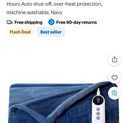 JUSTLET.. Heated throw blanket 