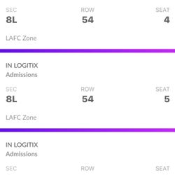 3 Tickets For lafc Vs Galaxy Game On July 4