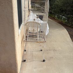 Dome topped birdcage