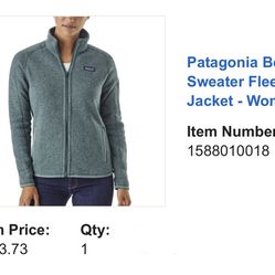 Patagonia Better Sweater- Womens XS