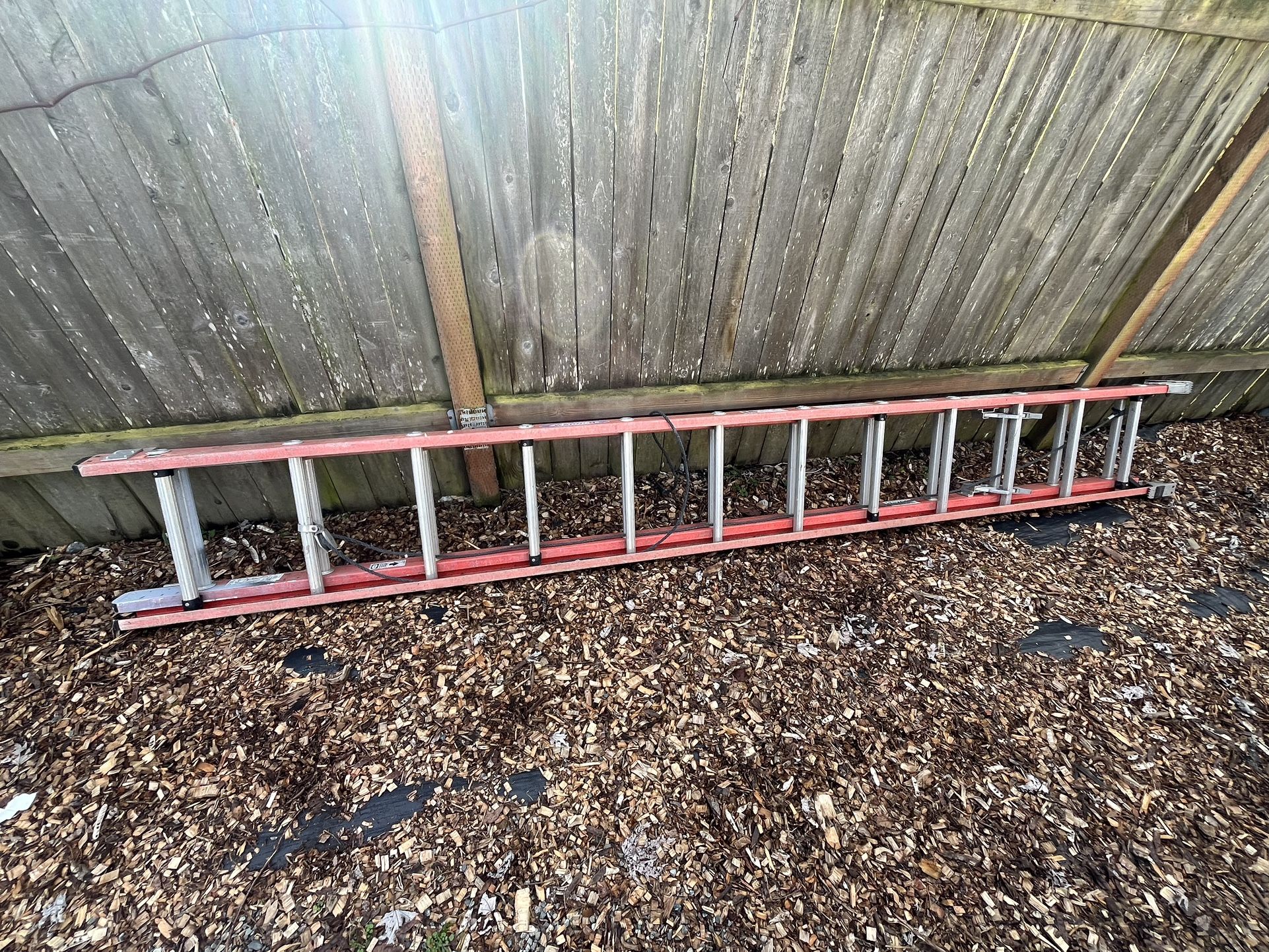 Werner Fiberglass 24’ ladder