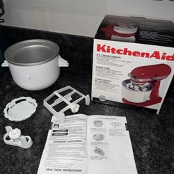 Kitchen Aid Ice Cream Maker Attachment