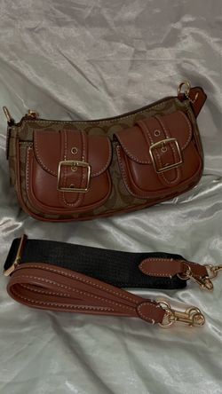 Coach Signature Shoulder Bag with Strap