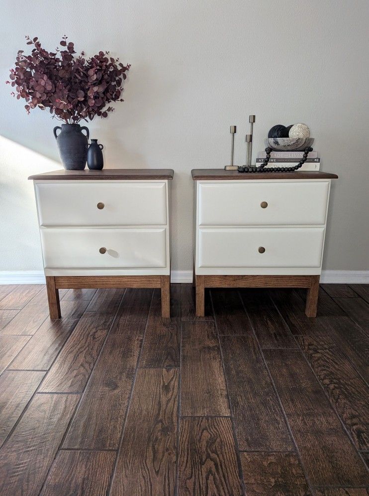 Solid Wood Nightstands / End Tables 