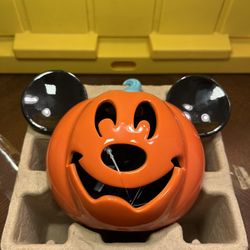 Disney Halloween Mickey Mouse Candle Holder 