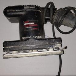 Sears Craftsman Sander - 1/3 Sheets Pad Sander Orbital Motion 