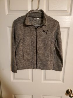 Puma Youth SMALL puma Zip Up