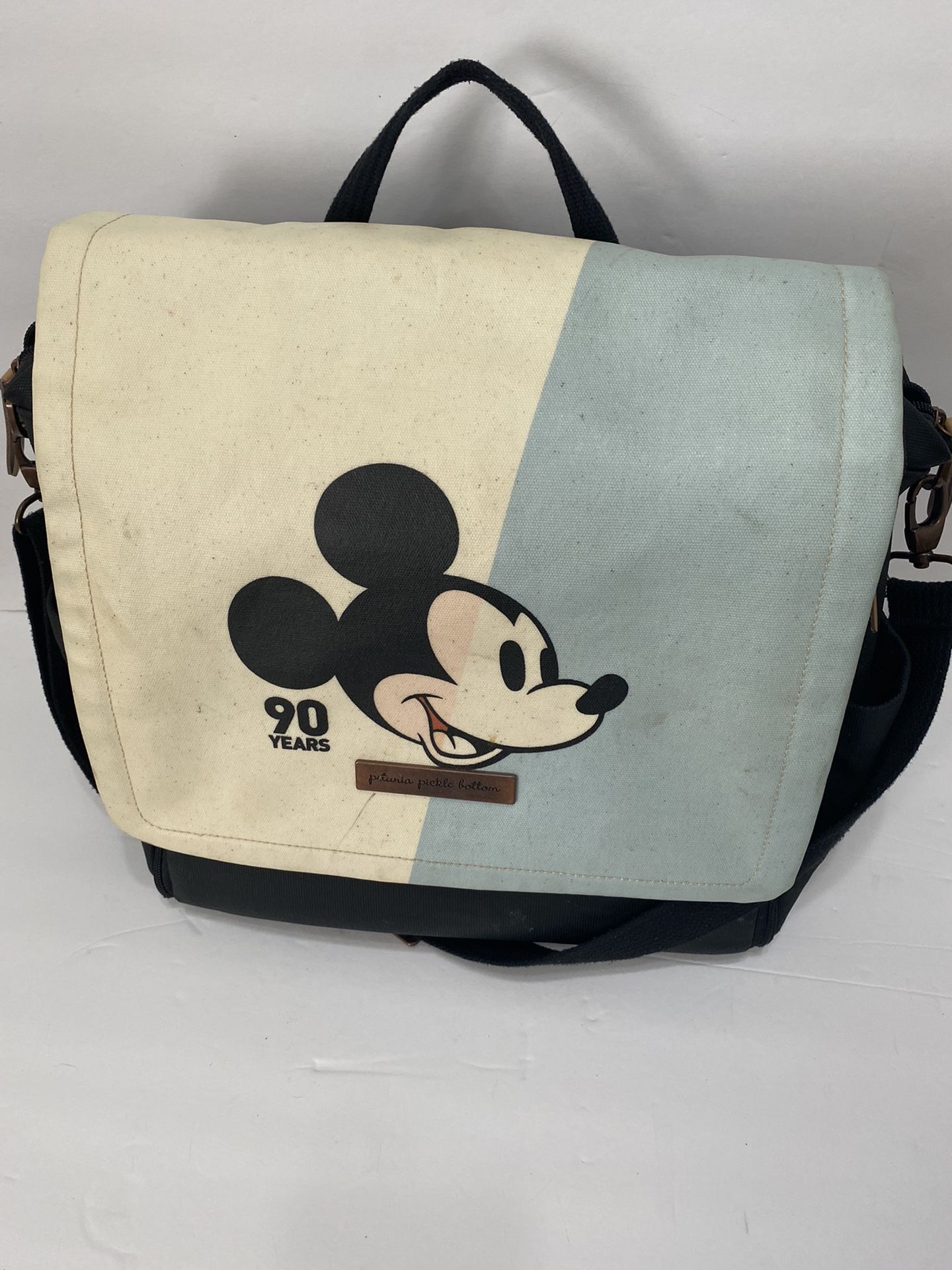 Petunia Pickle Bottom Boxy Backpack Tote Purse Diaper Bag Disney Mickey Mouse