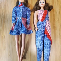 Pair of Vintage Princess Grace Dolls with Outfits