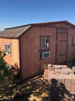 Tool shed / tack shed
20ft wide x 10 ft deep