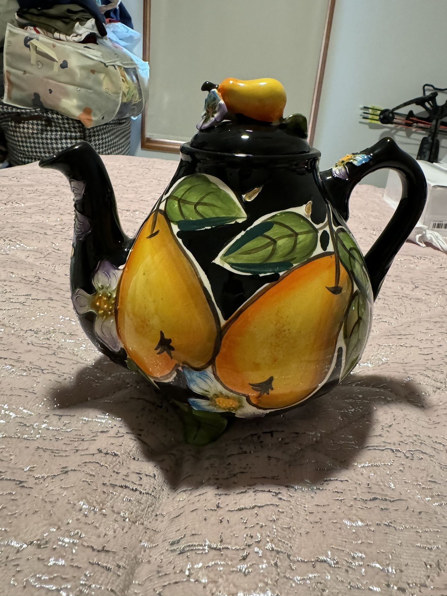 New Blue Sky Clay works Ceramic Teapot Kettle