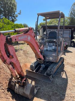 Kubota excavator