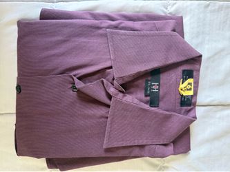 Men's Dress Shirt "H&H Men" Wrinkle Free Size 15 1/2 (34-35)