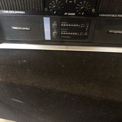 JBL SPEAKERS AND LABGRUPPEN AMPLIFIER FOR SALE 