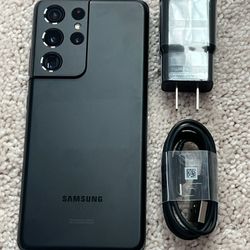 Samsung Galaxy S21 Ultra  , Unlocked   for all Company Carrier ,  Excellent Condition Like New 