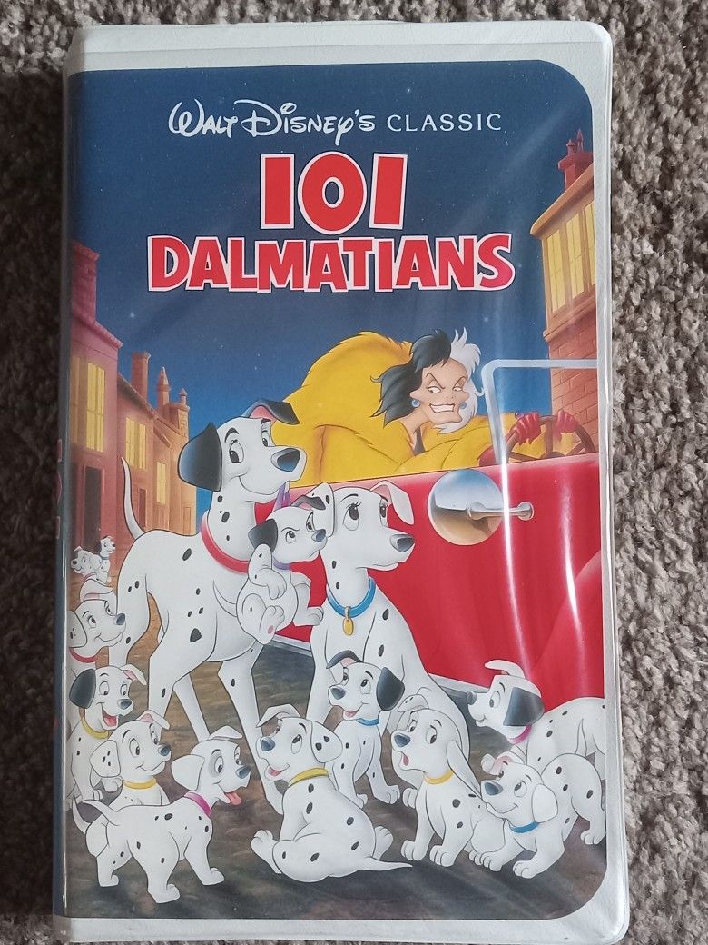 Walt Disney Classic 101 Dalmatians VHS Never Opened With Walt Disney Sticker Seal