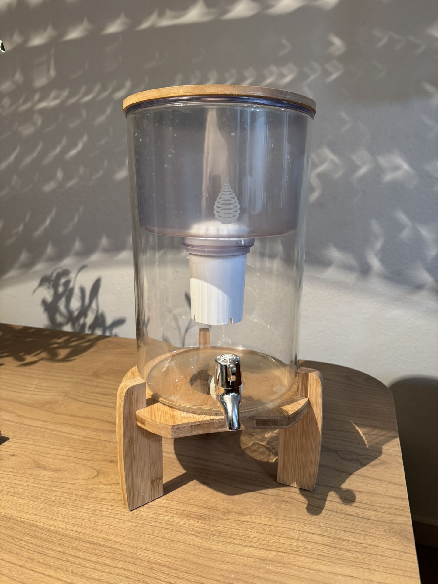 pH Recharge Glass Alkaline Water Filter Dispenser