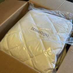 Brand New Queen Mattress Pad And Cover Never Opened