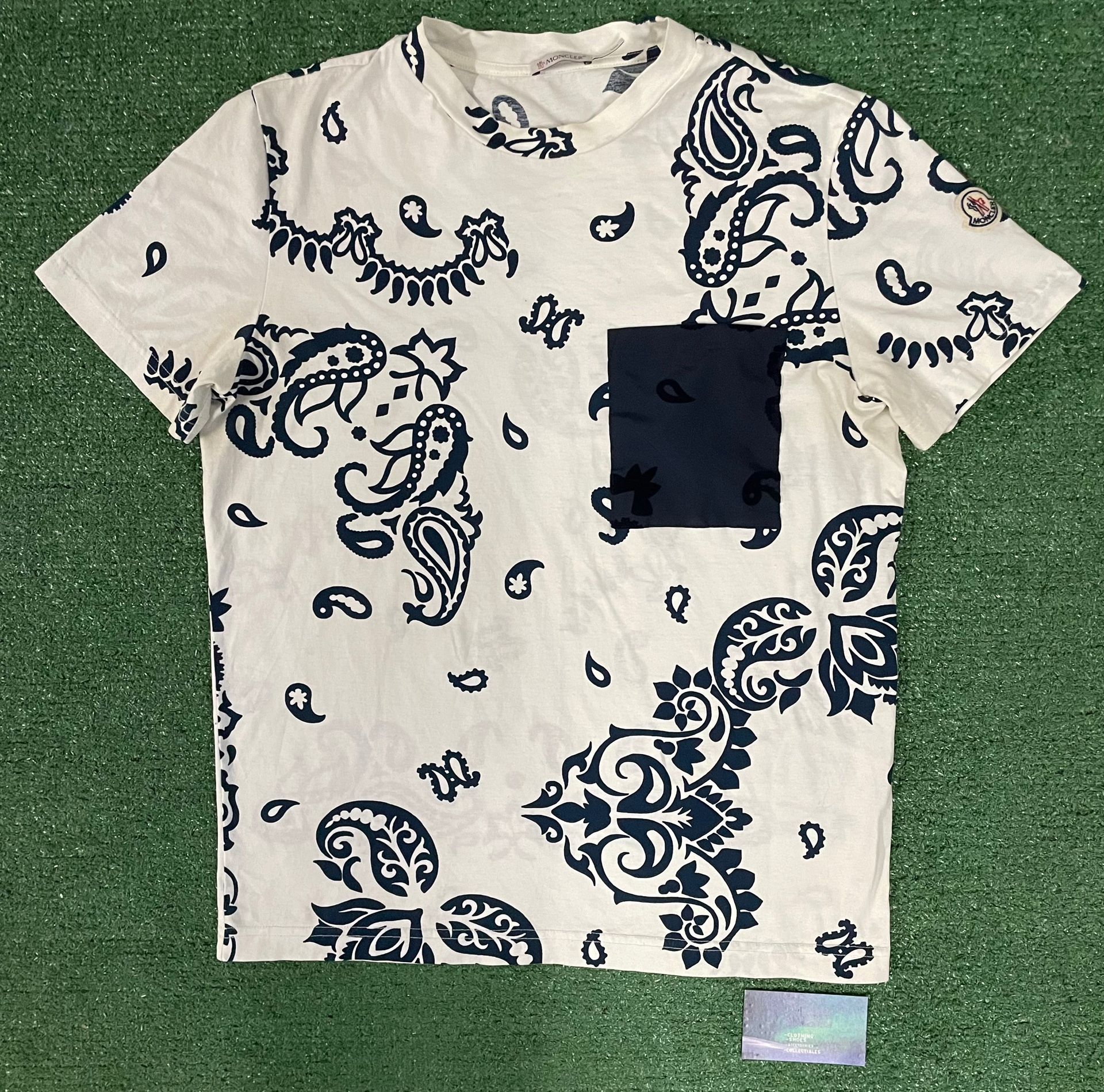 Moncler Bandana paisley tee