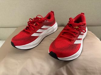 New Red Adidas Tennis Shoes W8.5/M6.5