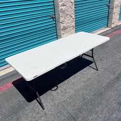 29.5” x 72” x 29” Lifetime Foldable Table- 6 ft.