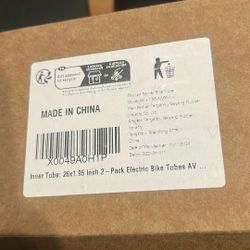 Electric Bike Tubes 