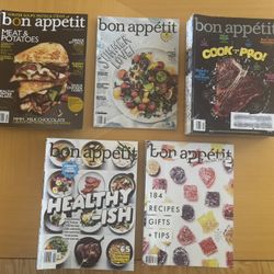 34 Issues Of Bon Appetit Magazine