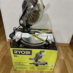 RYOBI 14 Amp Corded 10 in. Compound Miter Saw with LED Cutline Indicator