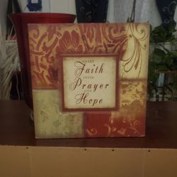 I'm Selling A Red And Green Prayer Picture For 5