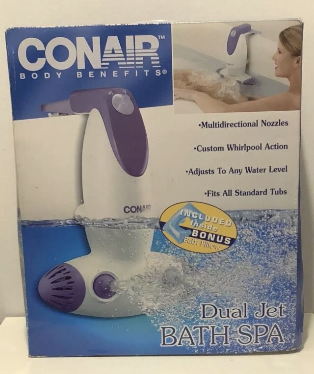 CONAIR Body Benefit Dual Jet Bath Spa