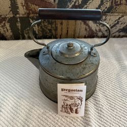 Gregorian Hammered Copper Tea Kettle 