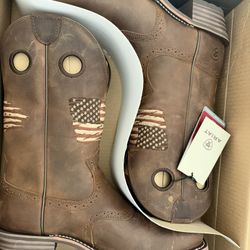 Ariat Roughstock Patriot Cowboy Boots