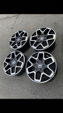 4 — 18x7 6x5.5 6x139.7 Stock Ford Bronco Ranger Yukon Tahoe Wheels Rims!