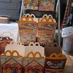 Mcdonalds Happy Meal Boxes