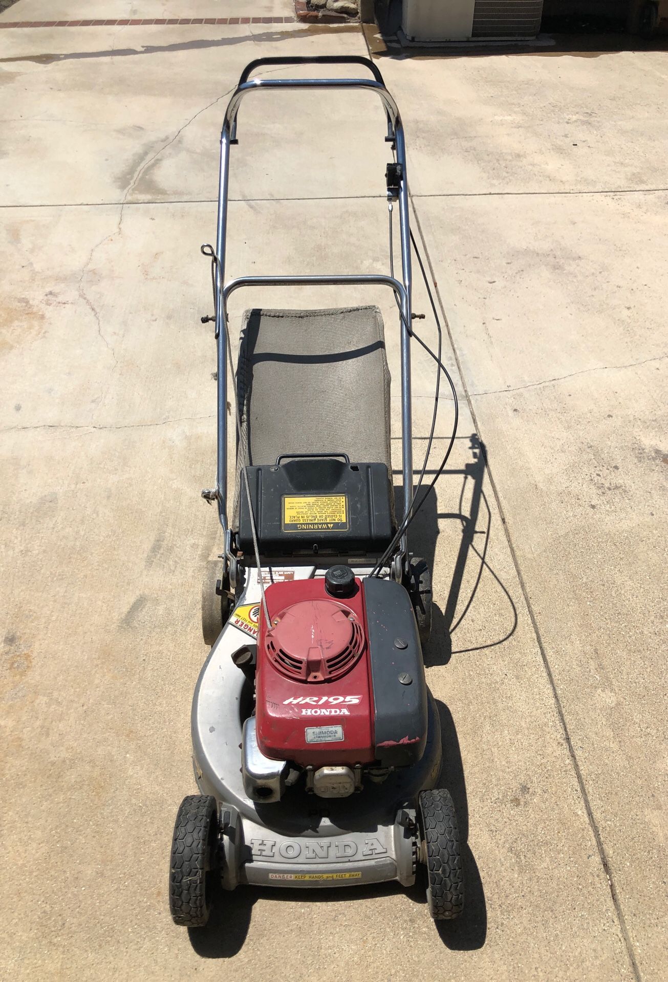 Honda HR195 Lawnmower